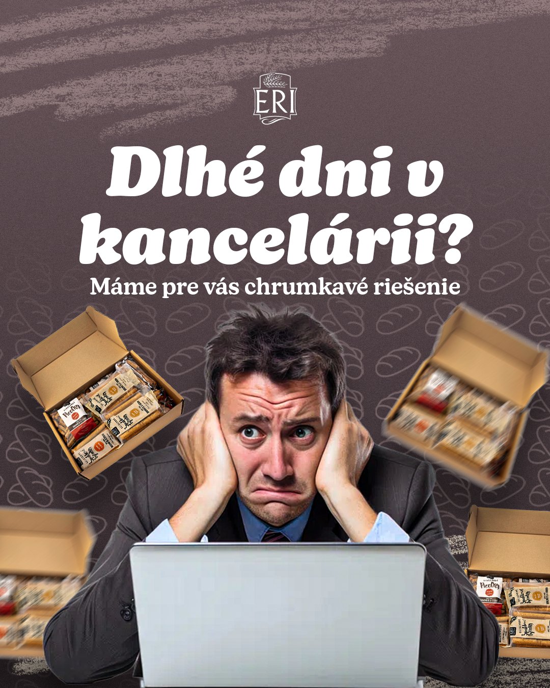 Zákaznícky formát — chrumkavé riešenie na dlhé dni v kancelárii.
