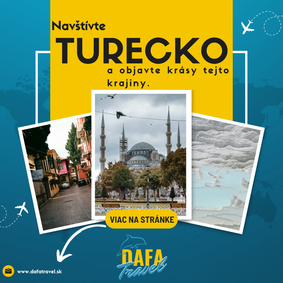 Turecko. Poznávací zájazd s odkazom na web.