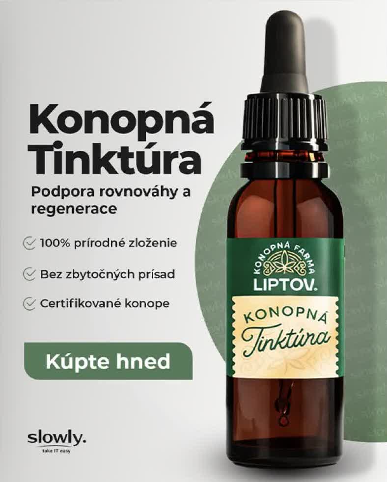 Slowly: Vizuálna identita pre konopné produkty